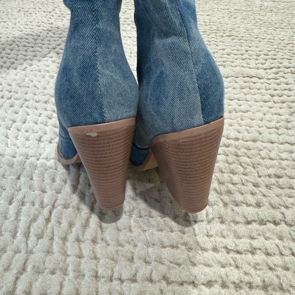 Basso Austin Denim Boots size 10 - Picture 3 of 9